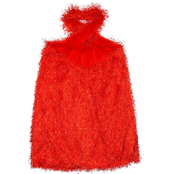 Zara Fringe Halter Blogger Favorite Mini Dress - Picture 12 of 16